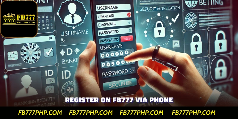 Register on FB777 via Phone
